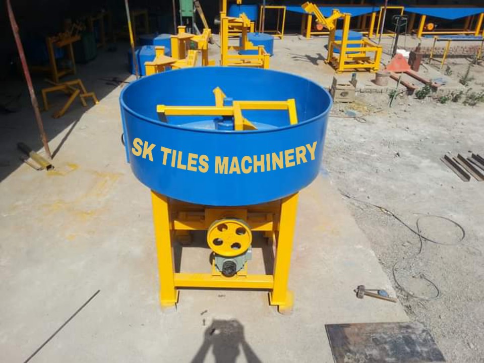 Pan mixer machine 